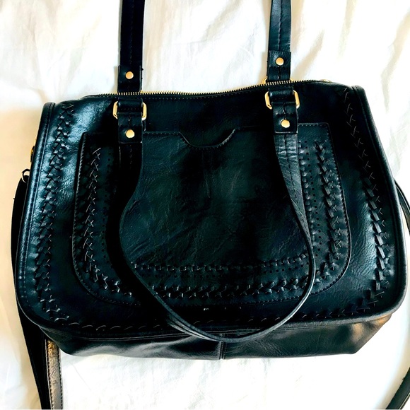 Madison West Vegan Leather Crossbody Bag - Picture 10 of 10